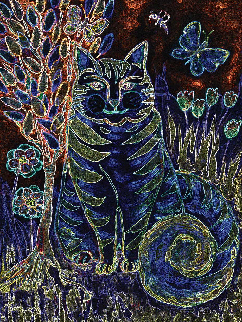 Tree of Life Blue Cat