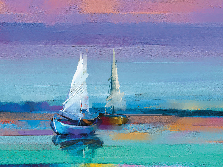 Color Gliders Sailboat Pair