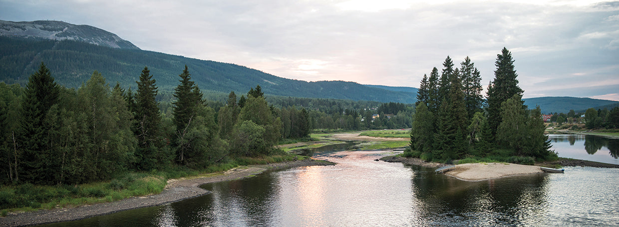 Evergreen Lake in Norway