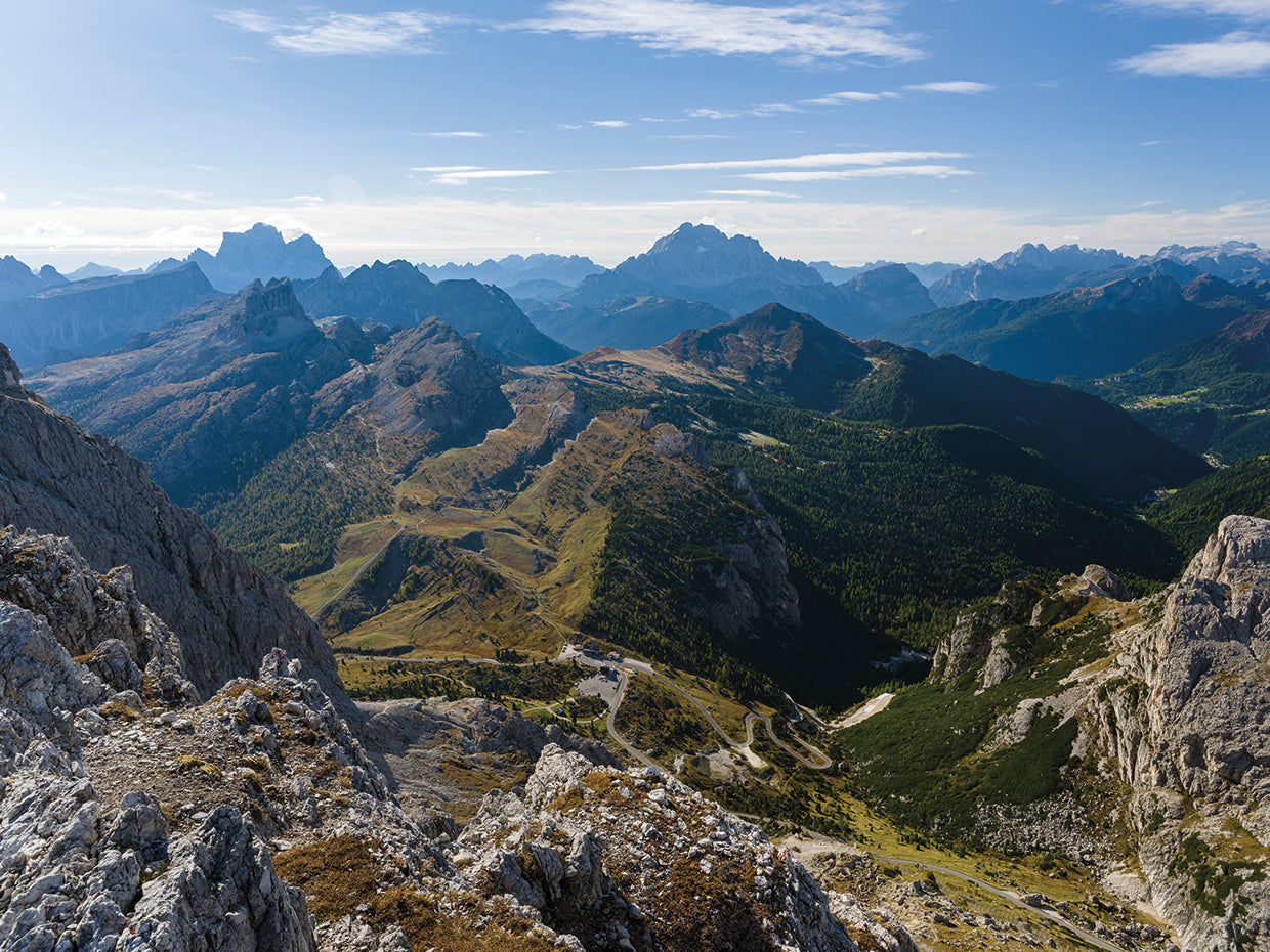 Dolomites from the Sky