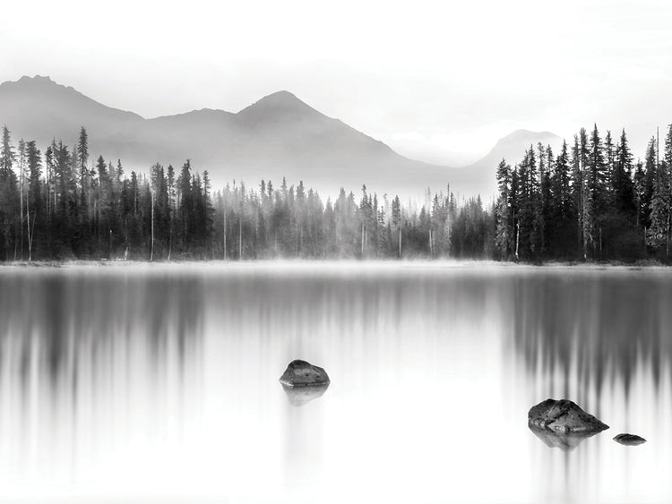 Reflejo de montaña Lienzo
