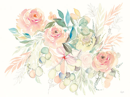Watercolor Blossom I
