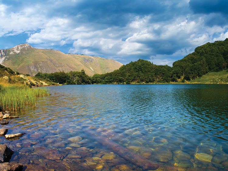 Lago de montaña de montenegro Lienzo
