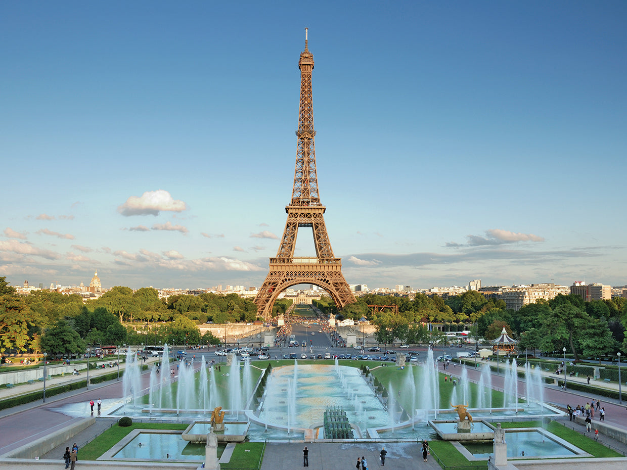 Fuentes de la Torre Eiffel Lienzo