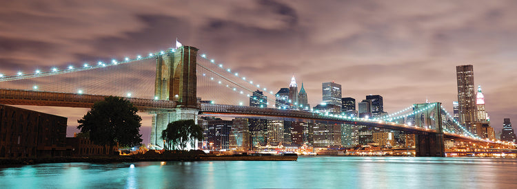 Big City Bridge Lights