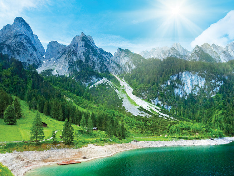 Fresco verano alpino Lienzo