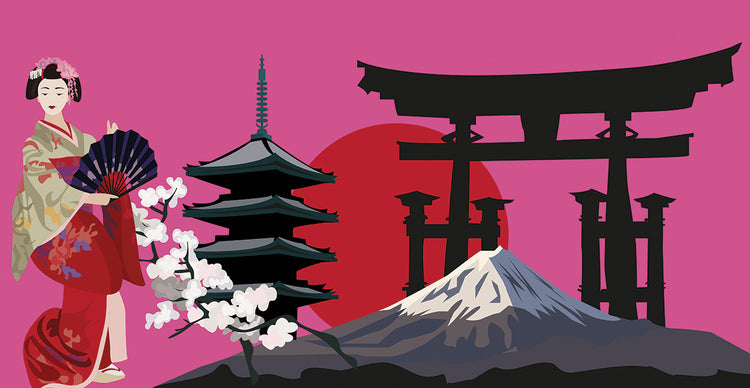 Soñando con Japón Lienzo