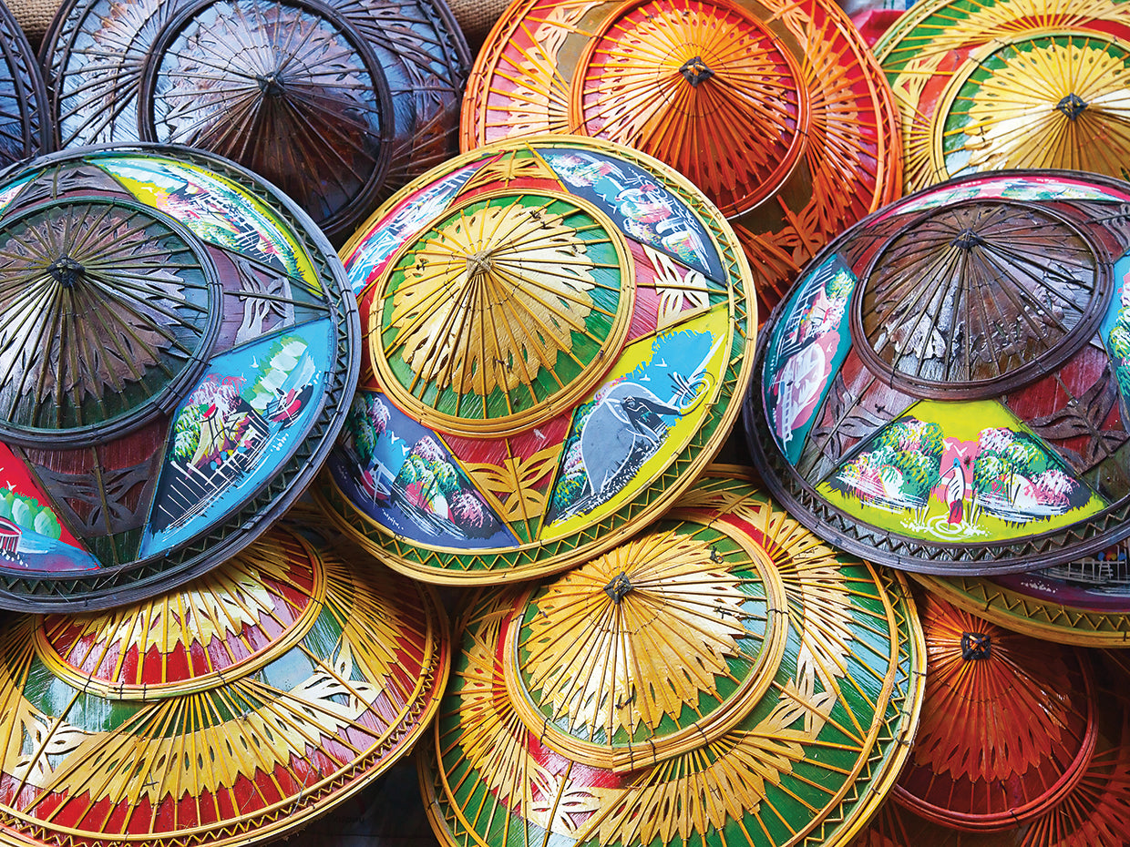 Colorful Straw Hats