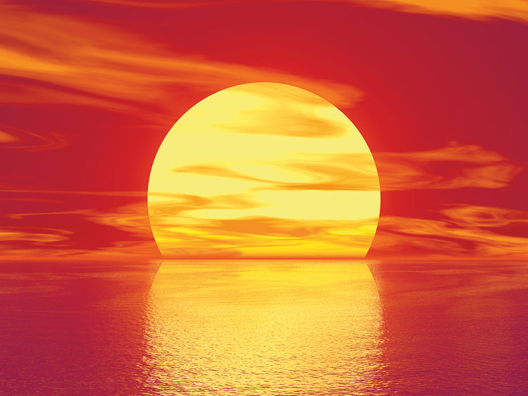 Raspberry Ripple Sunset