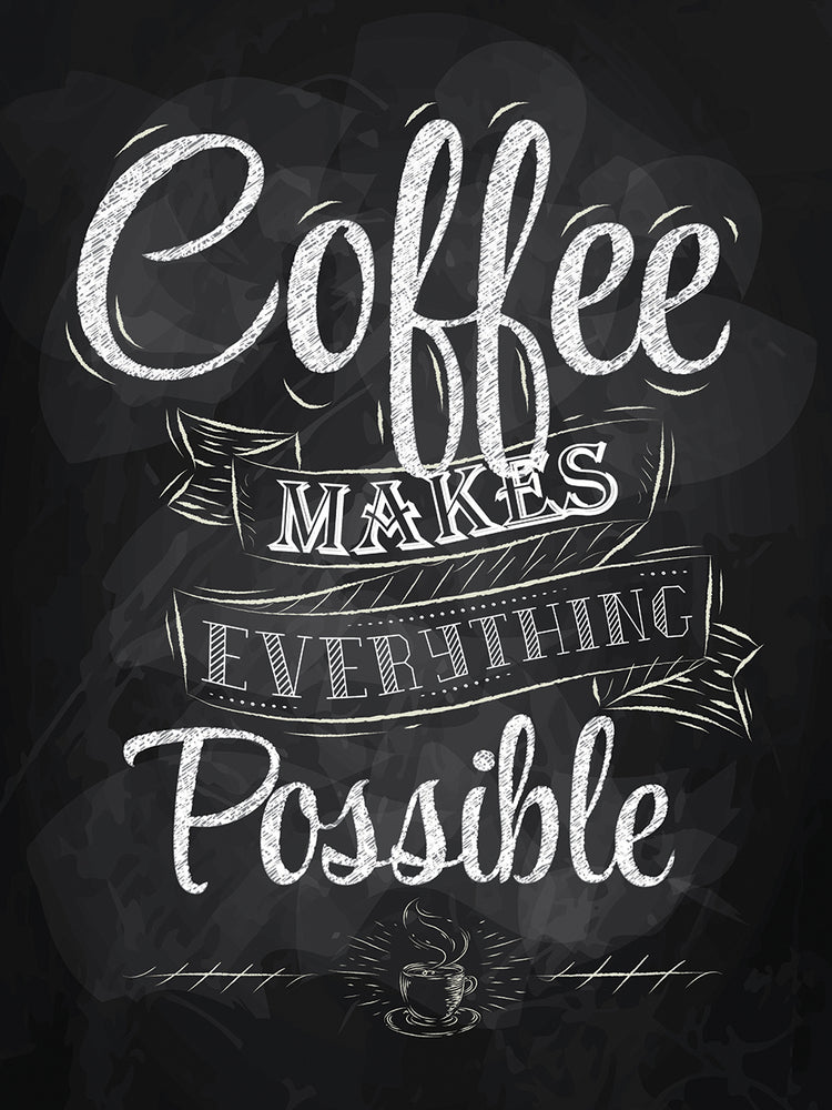 El café lo hace todo Lienzo