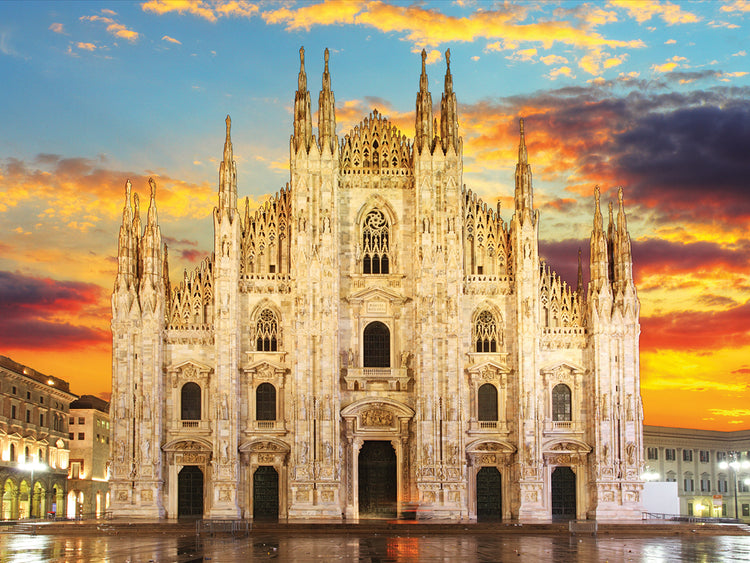 Atardecer del Duomo Lienzo