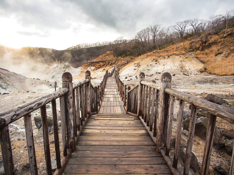 Aguas termales japonesas Lienzo