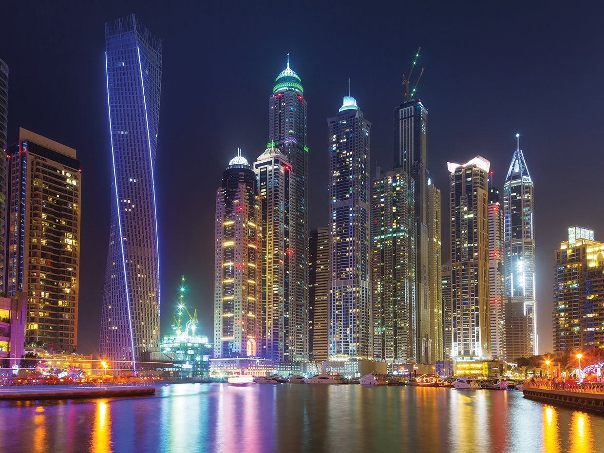 Dubai Marina Nocturne