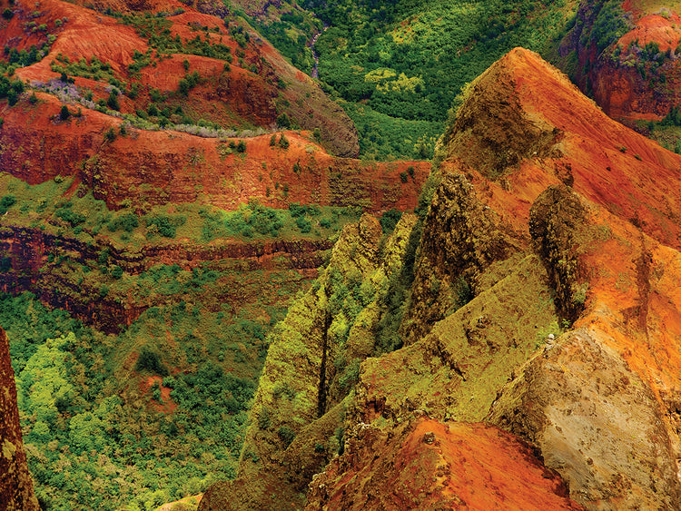 Cañones de la isla de Kauai Lienzo