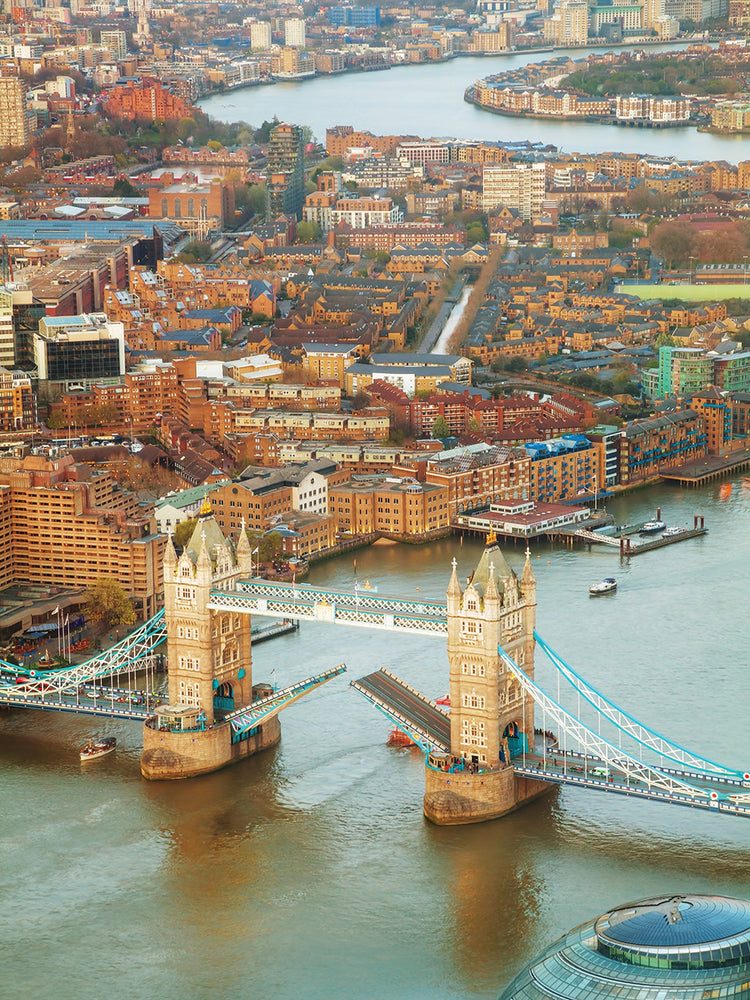 Tower Bridge Londres arriba Lienzo