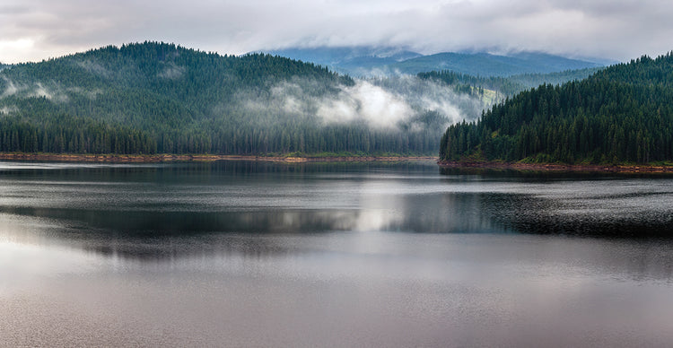 Romanian Misty Lake