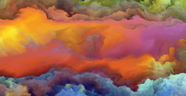 Colores de la imaginación de la naturaleza Lienzo