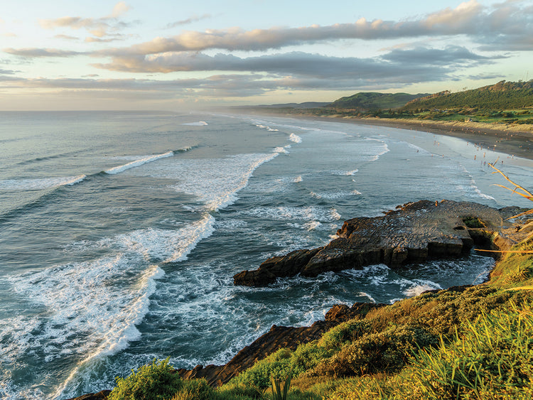 Rocky Sunset New Zealand