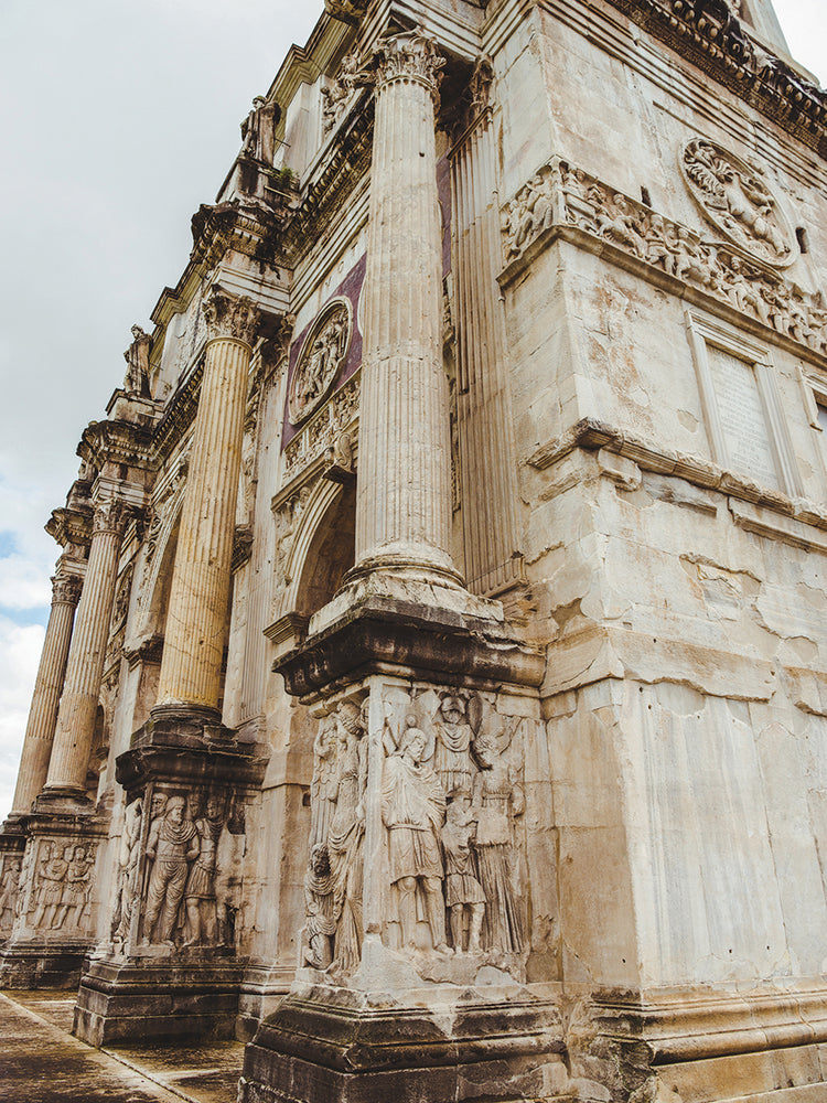 Columnas de Constantino Roma Lienzo