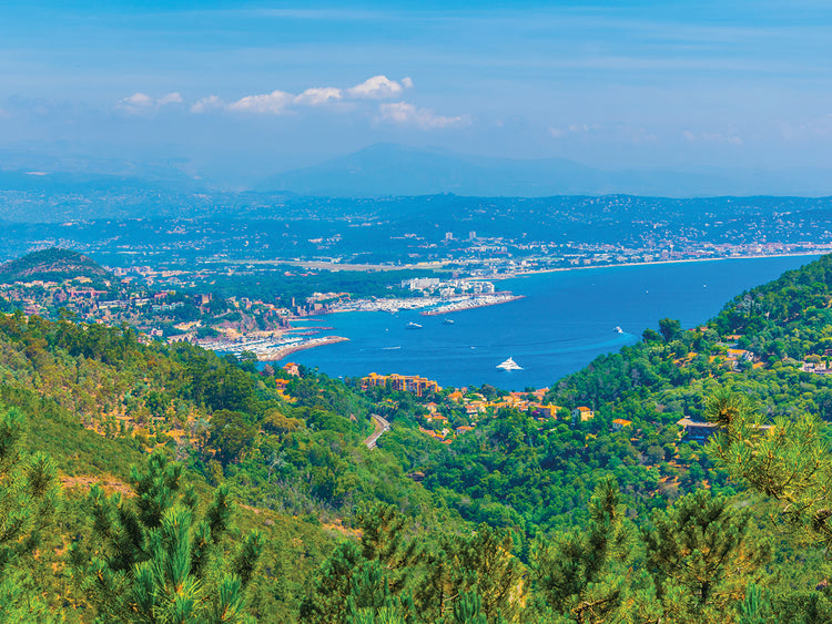 Puerto de Cote D'Azure Lienzo