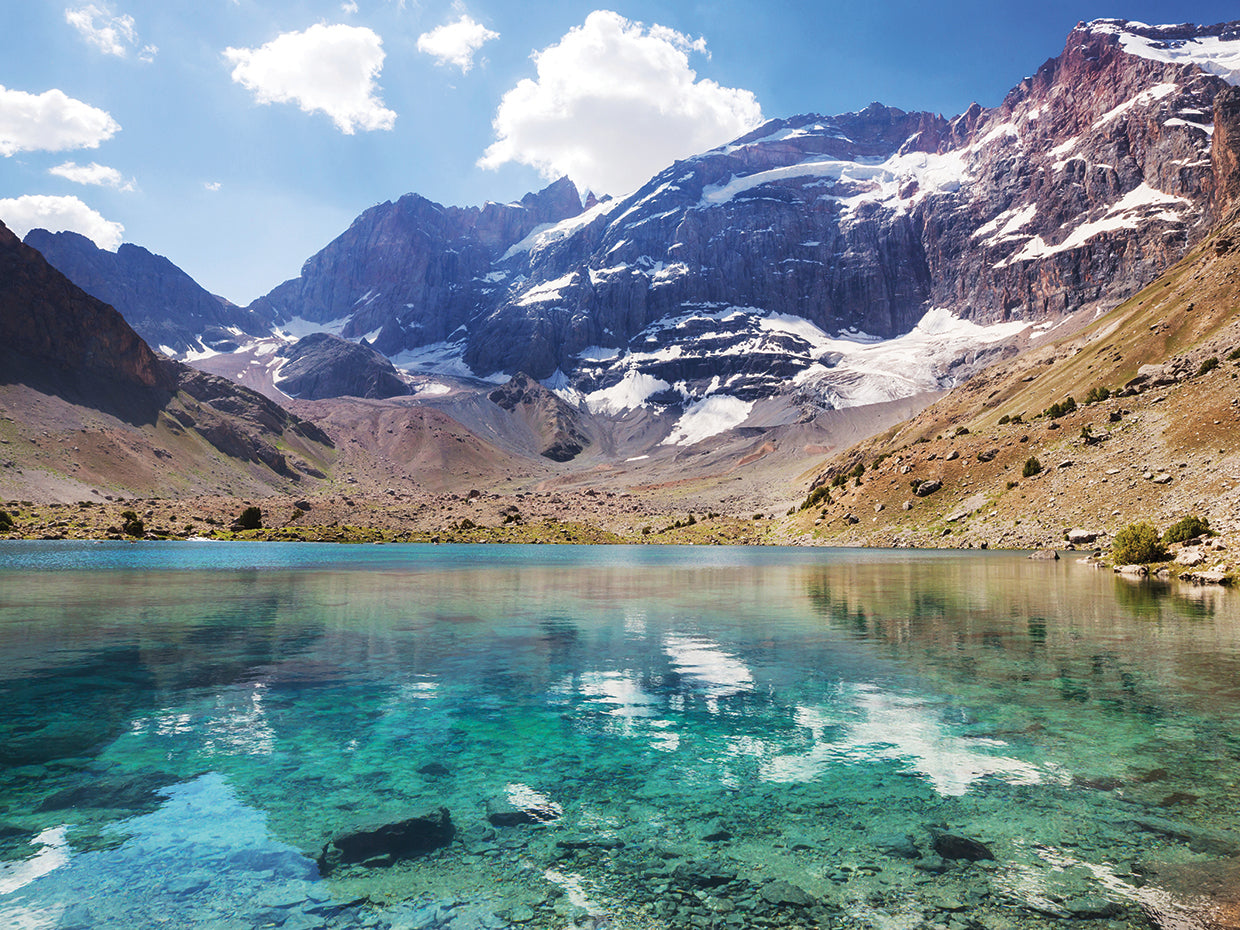 Lago de las montañas Fann Lienzo