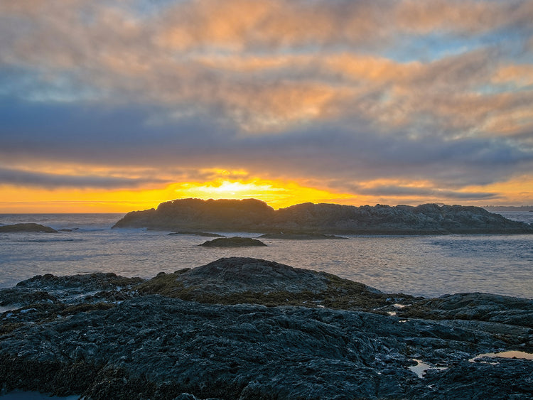 Puesta de sol de Wickaninnish Lienzos