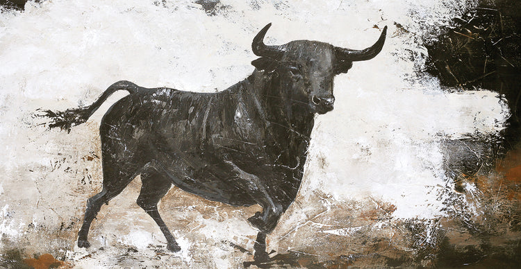 Lienzos Toro negro