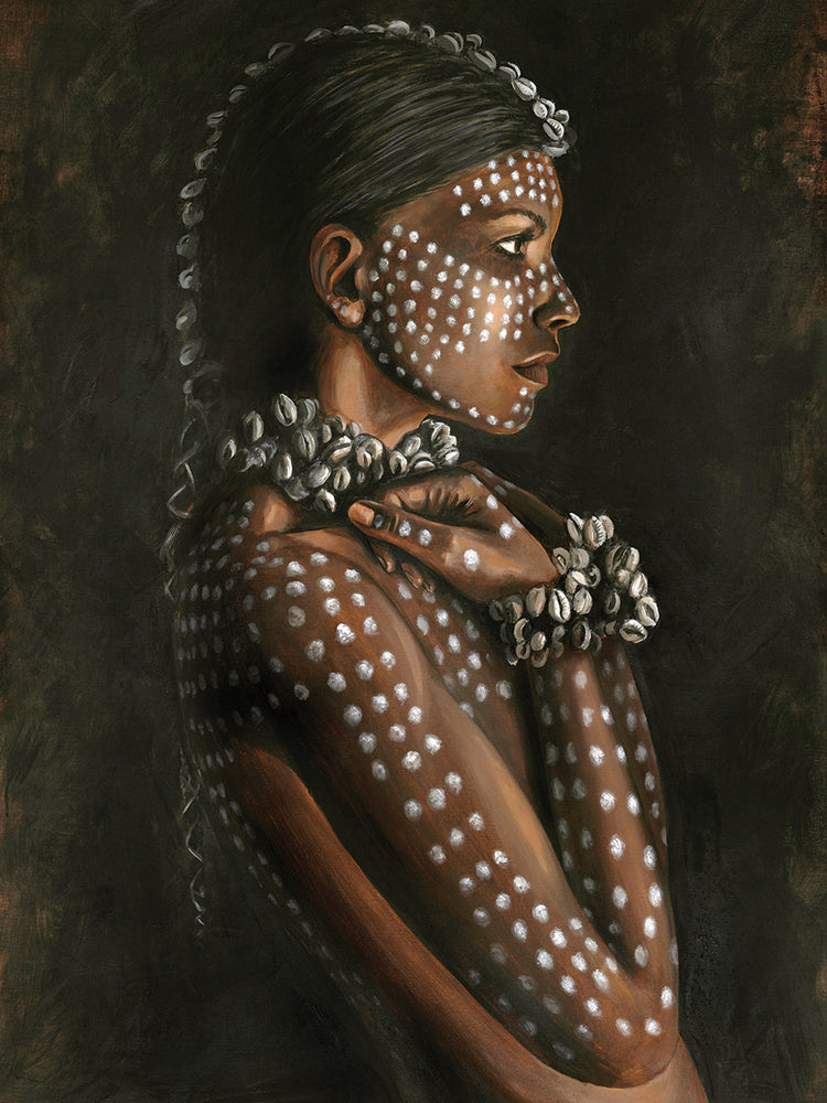 Mujer Tribal Lienzos