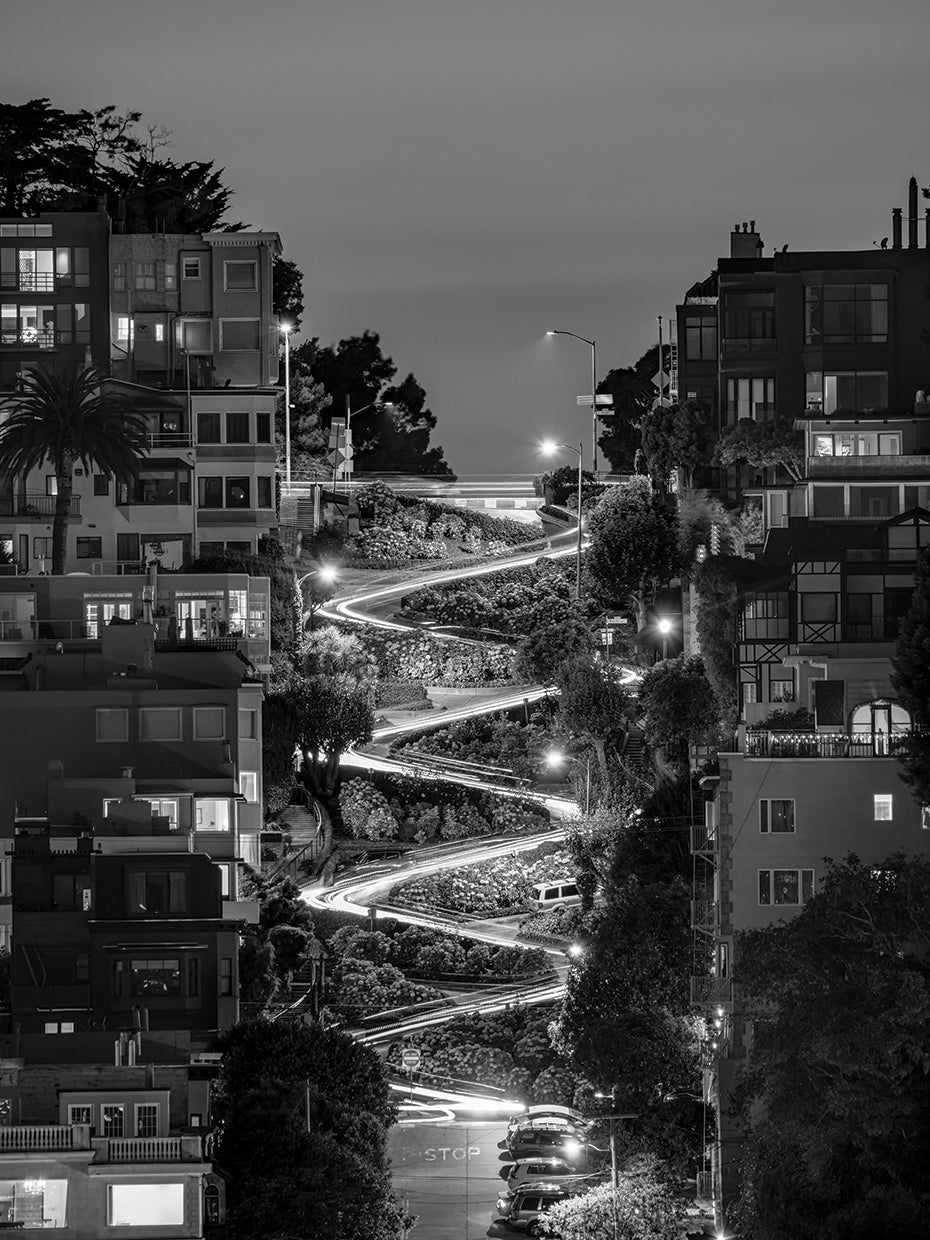 Lombard Street BW