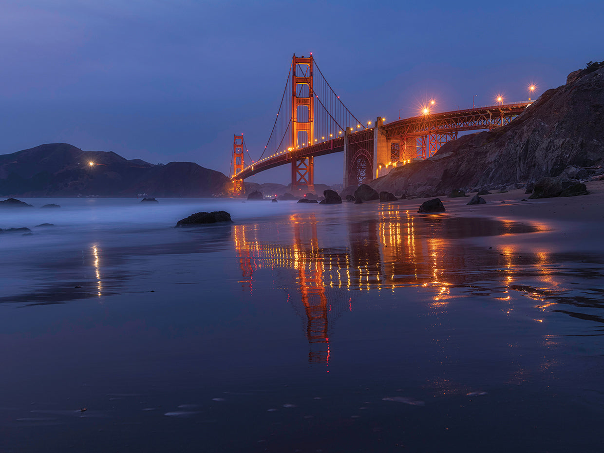 Reflection Marshall Beach