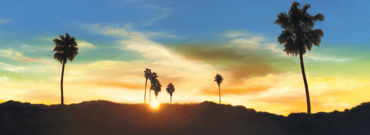 Hollywood Hills Sunset