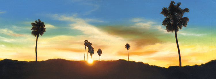 Hollywood Hills Sunset