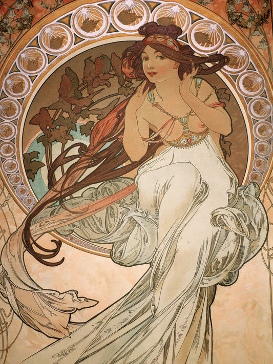 Music (from The Four Arts - Detail), 1898