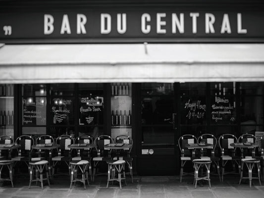 Bar du Central Paris Canvas Prints