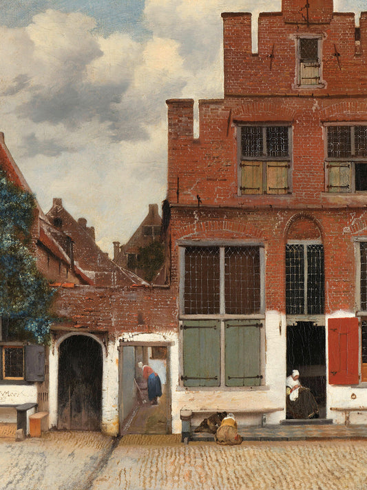 View of Houses in Delft, Known as The Little Street, c. 1658