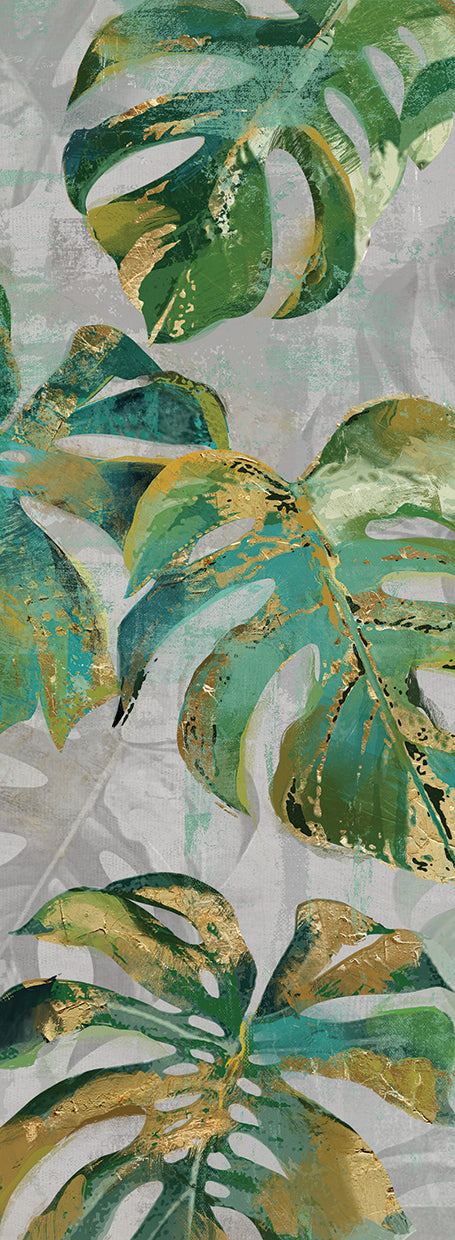 Palm Leaf Layers II Canvas Art