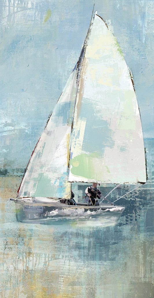 Morning Sail II Canvas Print