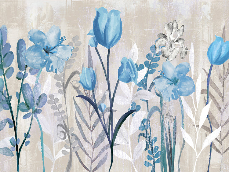 Arte en lienzo Belle Blue I