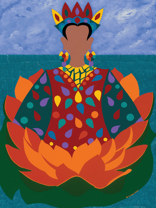 Tara Female Buddha-Savior Goddess Canvas Art