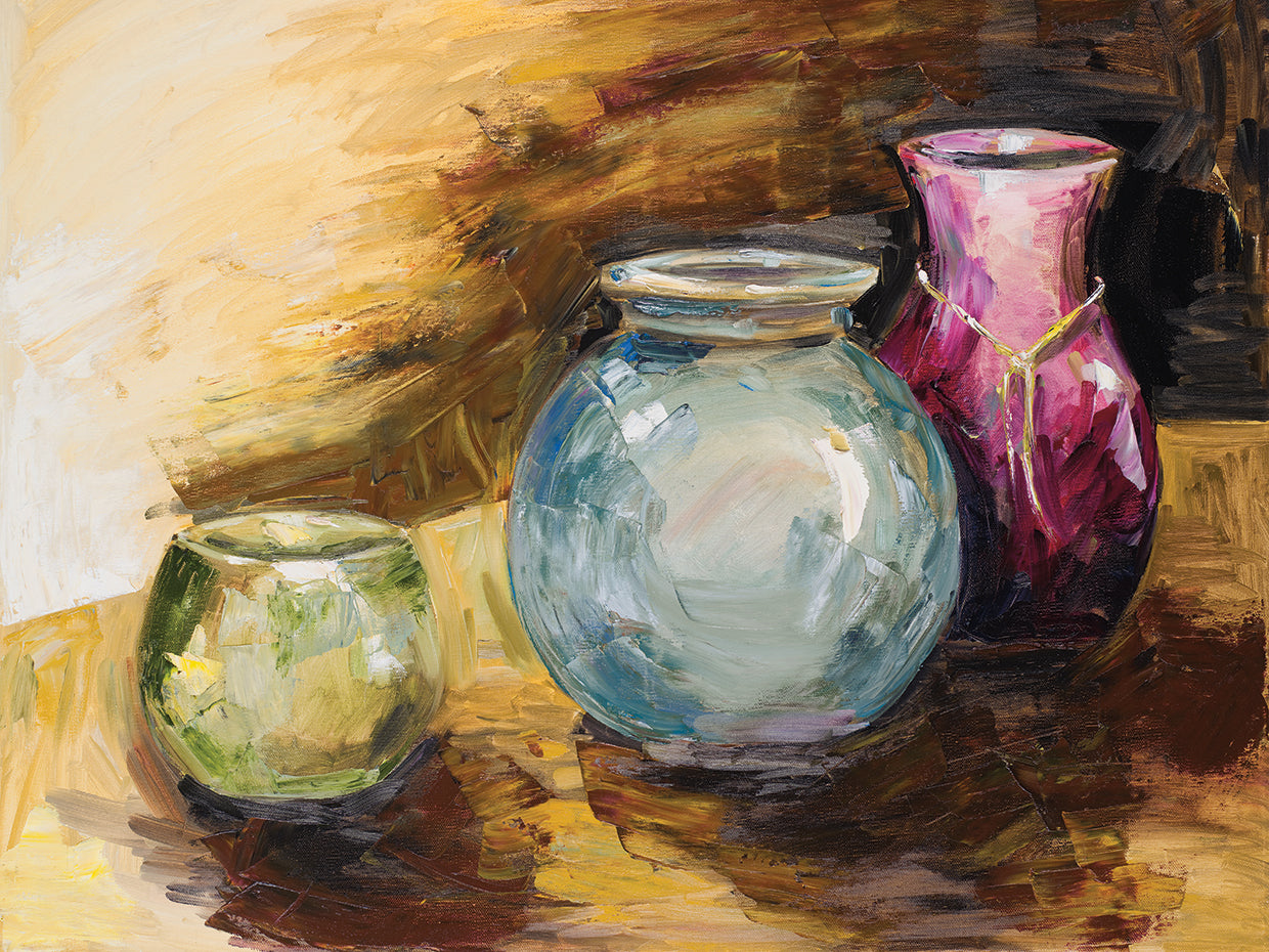 Jeweled Vases