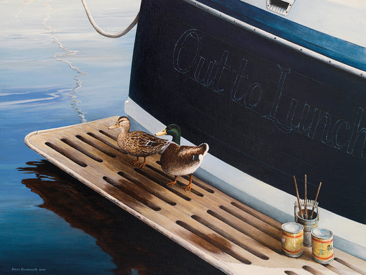 Out To Lunch Canvas Art