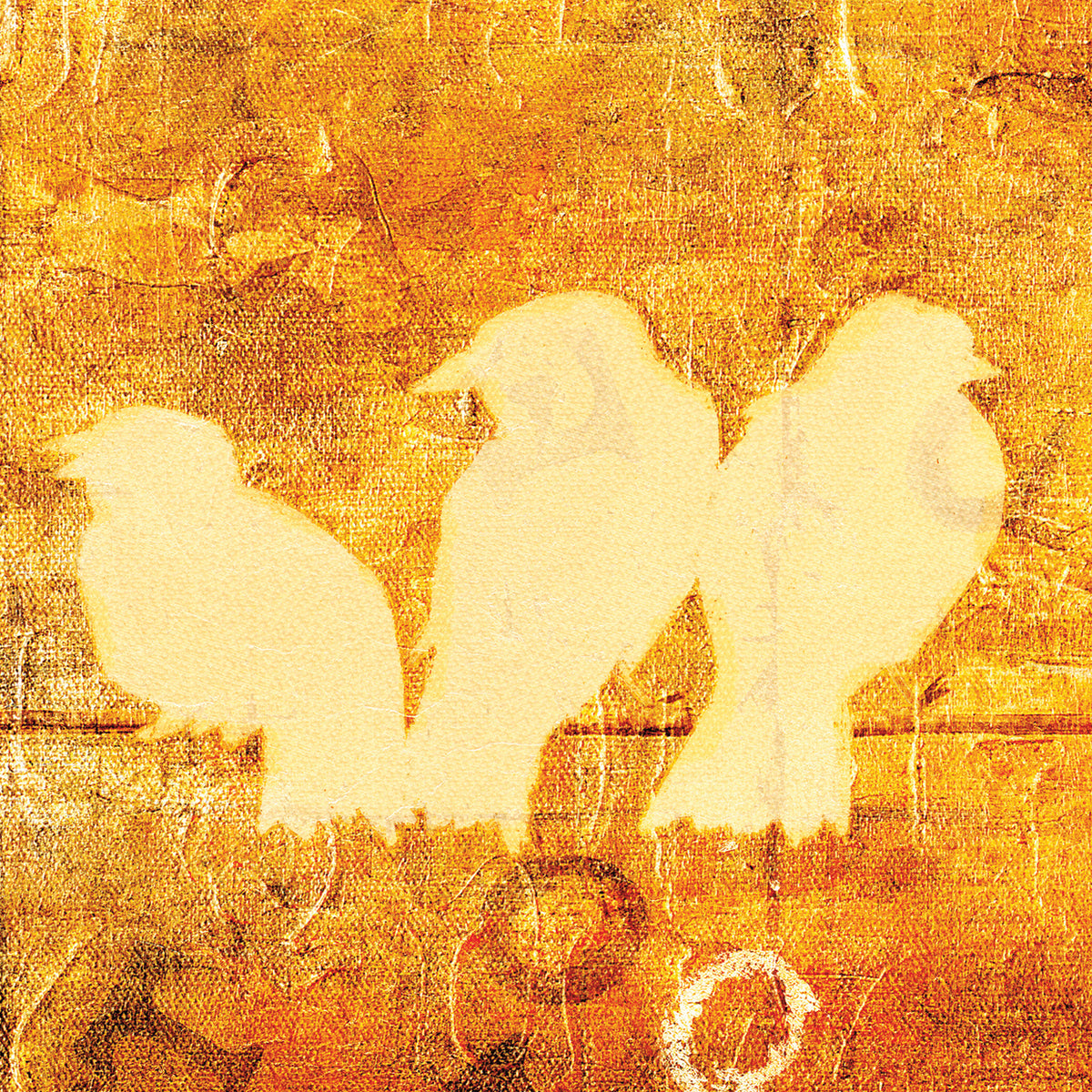 Birds Meeting Orange II