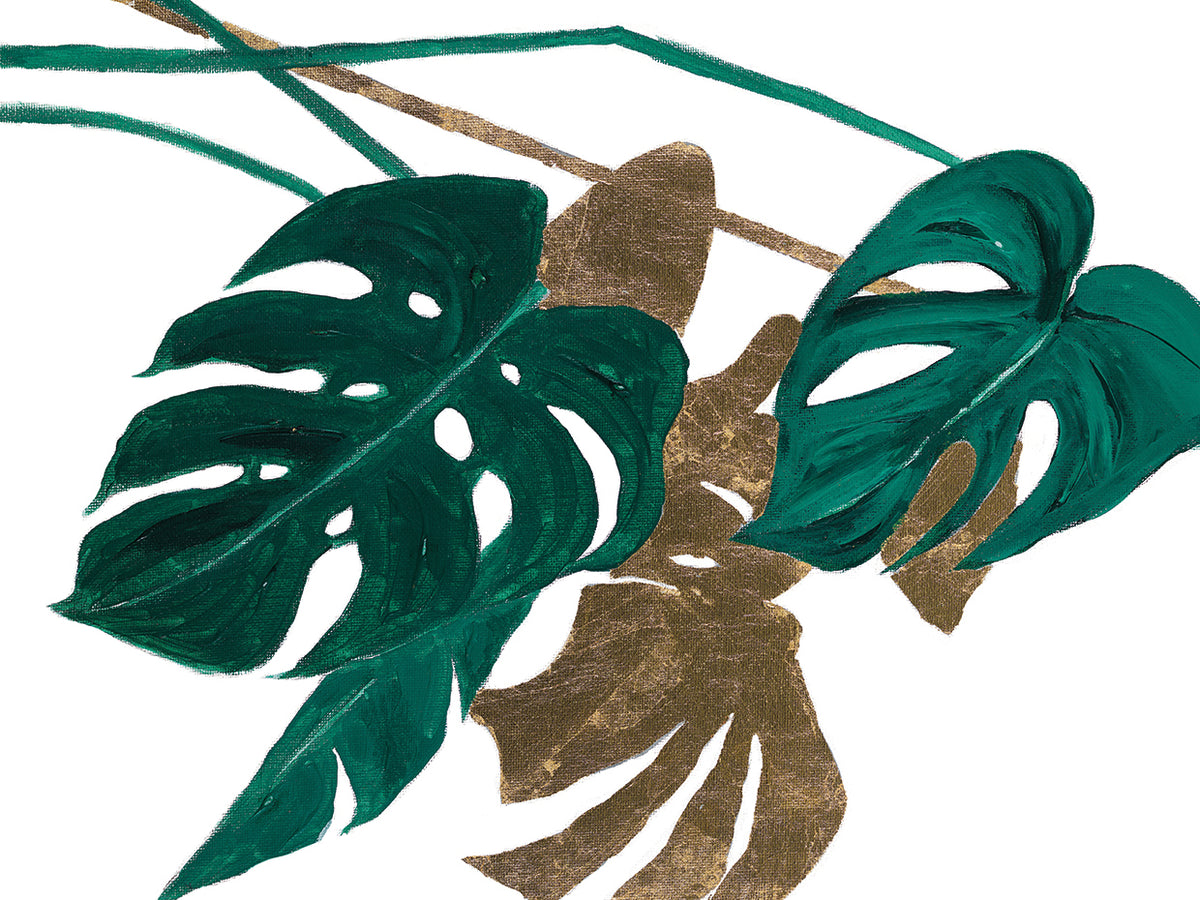 Modern Jungle Leaves I