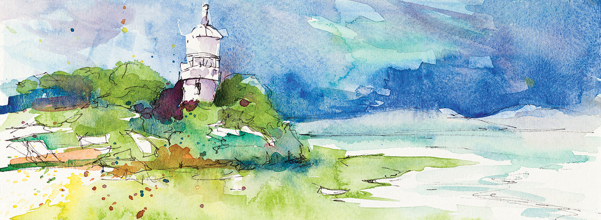 Lighthouse on Coastline