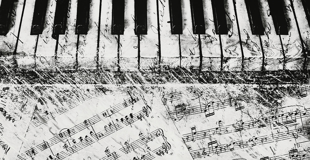 Black & White Piano Keys