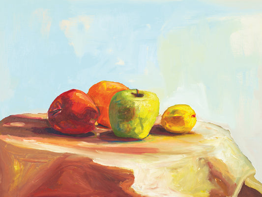 Colorful Fruit Canvas Art