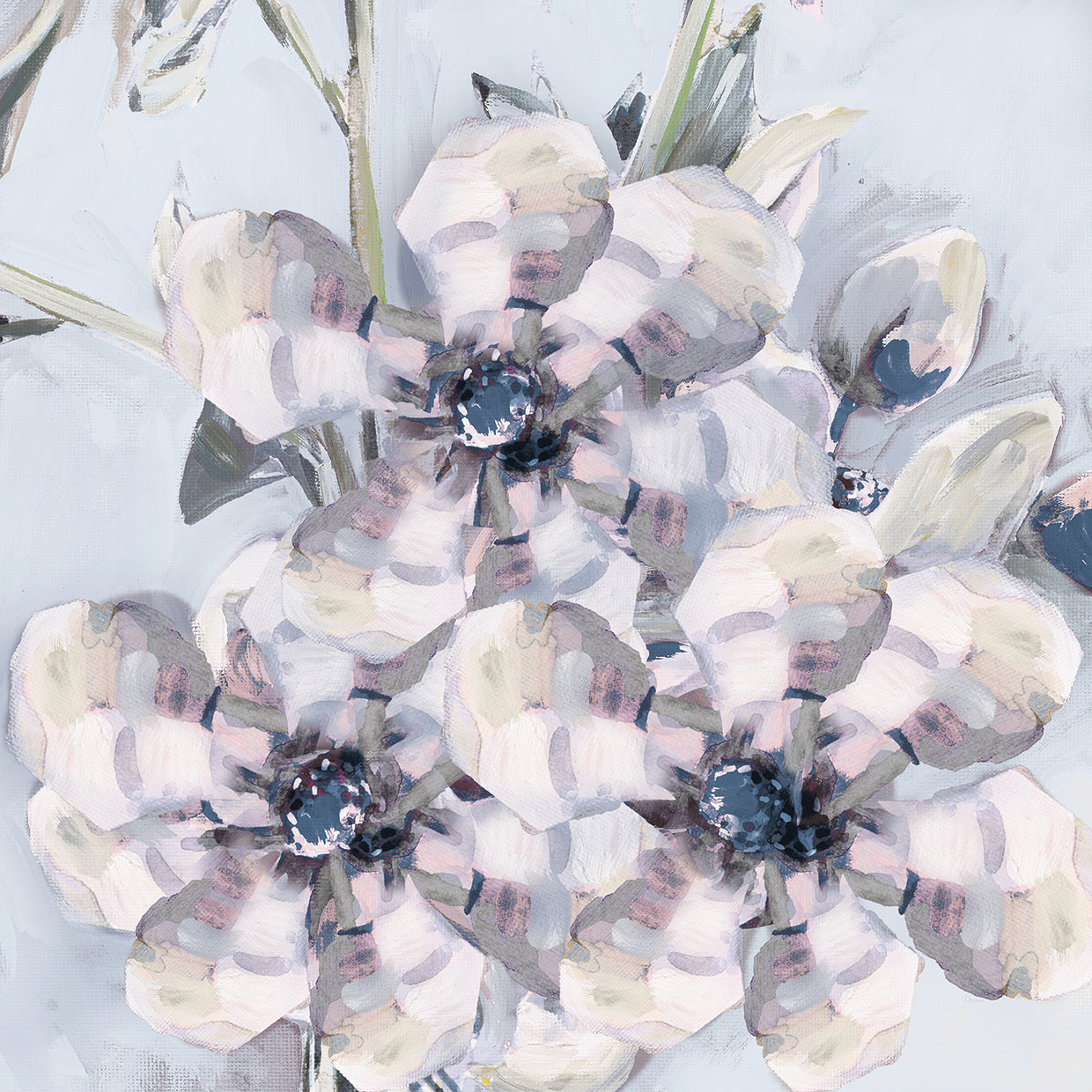 Bunched Flowers I