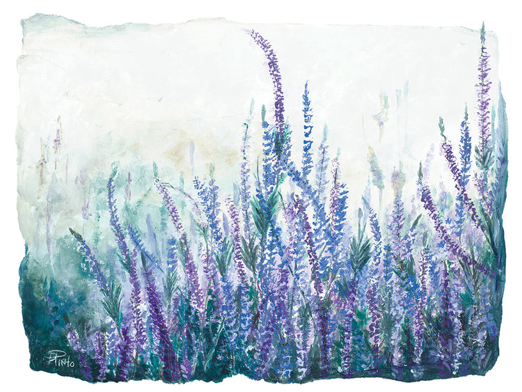 Lavender Floral Garden