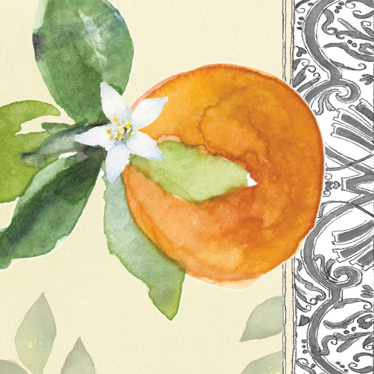 Flores de naranja I Lienzo