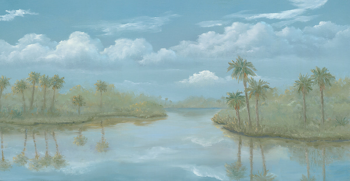 Palm Trees Reflection